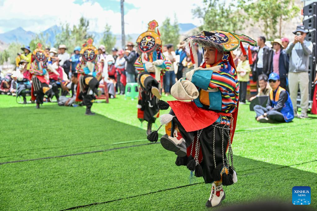 Tibetan opera promoted in Namling County, China's Xizang