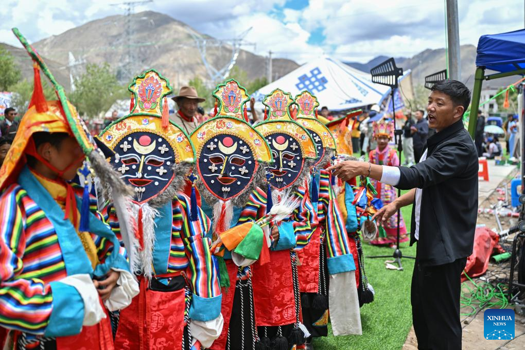 Tibetan opera promoted in Namling County, China's Xizang