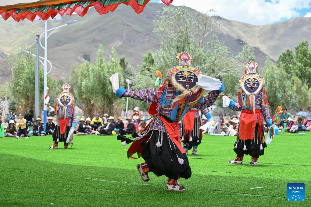 Tibetan opera promoted in Namling County, China's Xizang