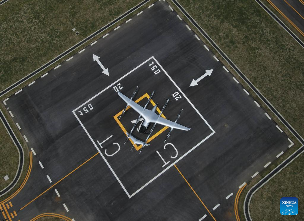 China-made tonne-class eVTOL delivered