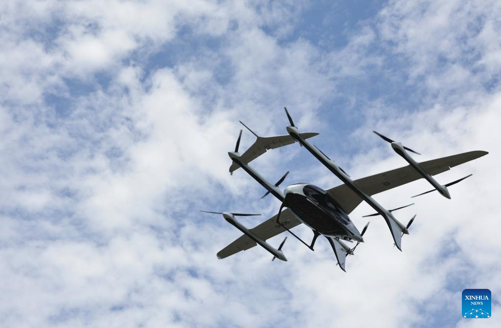China-made tonne-class eVTOL delivered