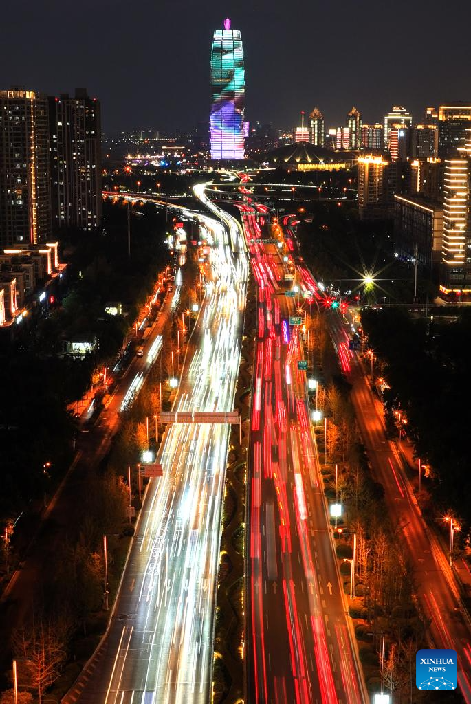 View of Zhengzhou, host city of SCO Media and Think Tank Summit
