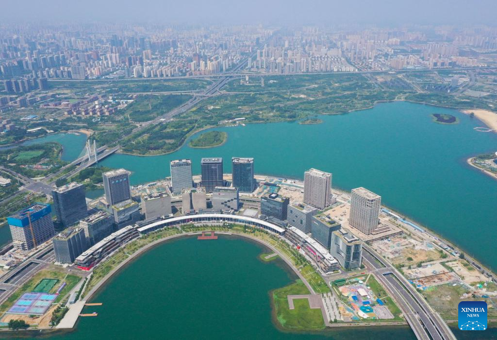View of Zhengzhou, host city of SCO Media and Think Tank Summit