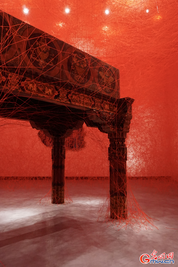 Threaded meditations on time and impermanence fill Beijing's Red Brick Art Museum