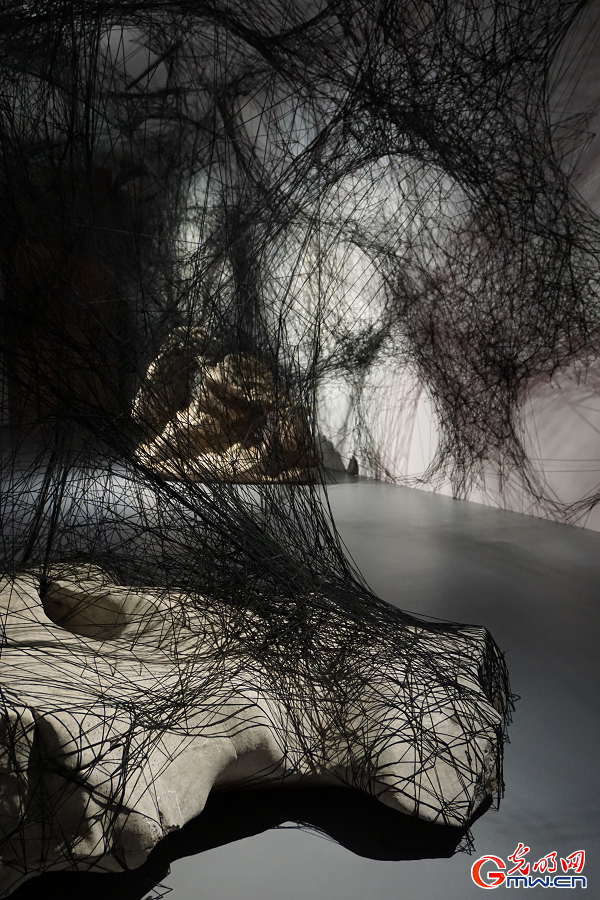 Threaded meditations on time and impermanence fill Beijing's Red Brick Art Museum
