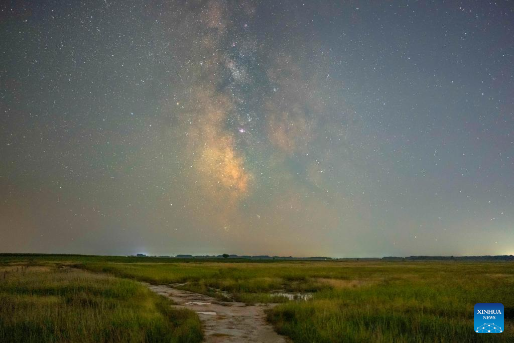 Milky Way spotted across sky in NE China's Heilongjiang