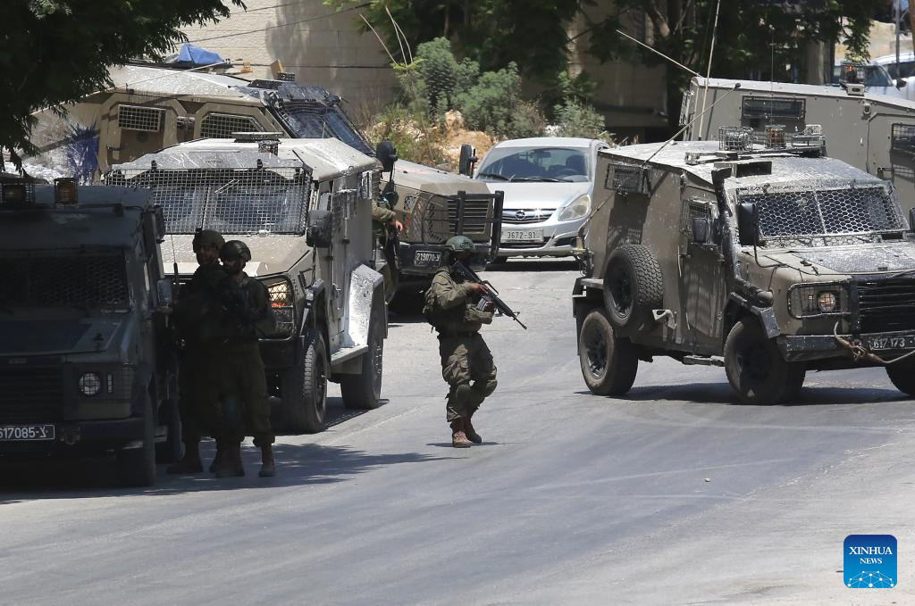 In pics: Israeli military operation in West Bank city of Nablus