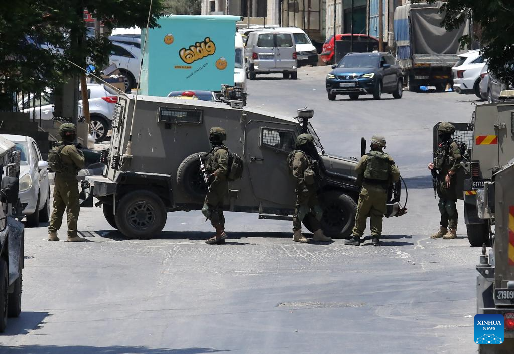 In pics: Israeli military operation in West Bank city of Nablus