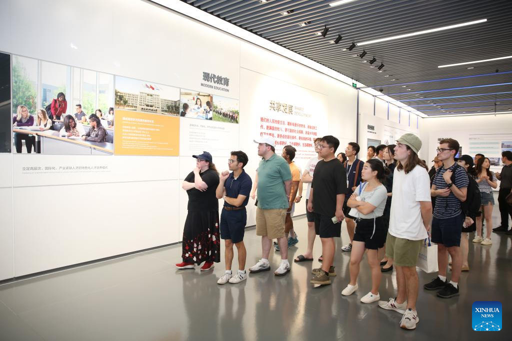 Across China: Chinese, U.S. youth connect in trips exploring culture, technology in China