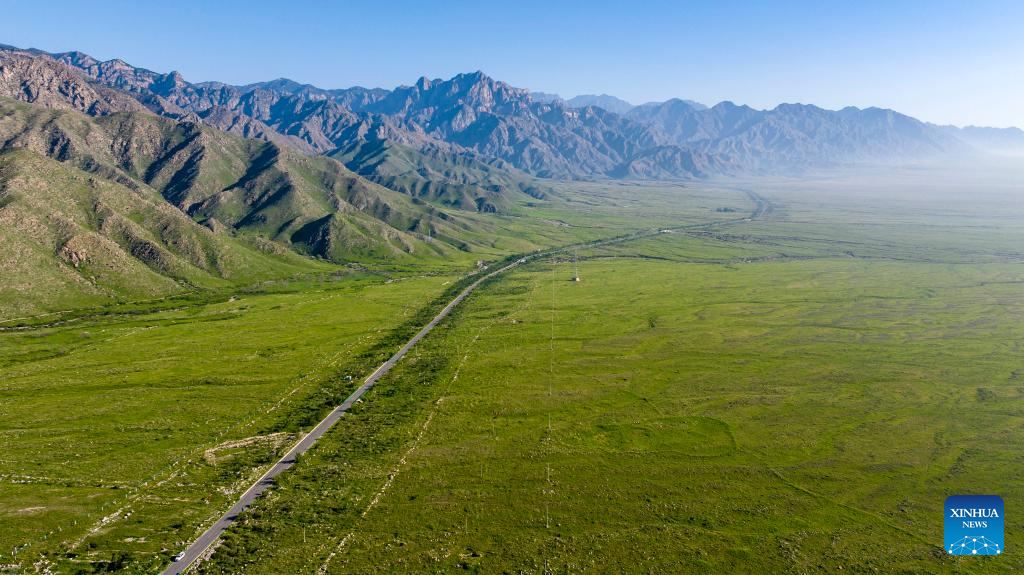 Scenery of Helan Mountain Nature Reserve in China's Ningxia