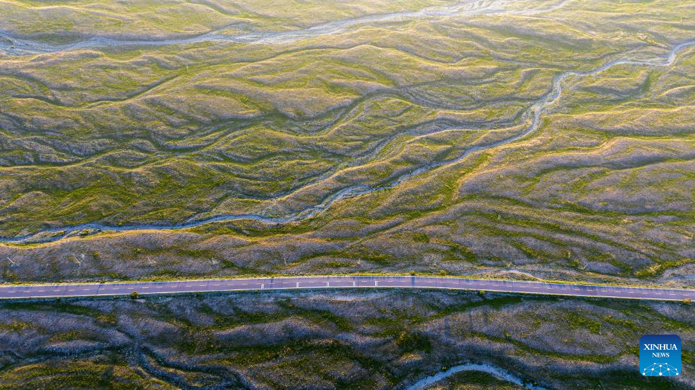 Scenery of Helan Mountain Nature Reserve in China's Ningxia