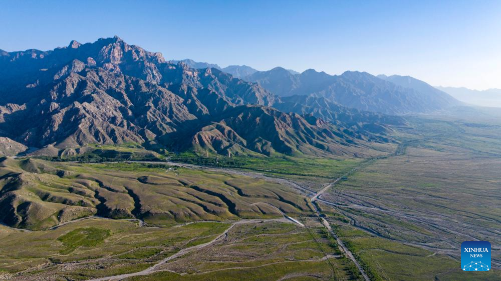 Scenery of Helan Mountain Nature Reserve in China's Ningxia