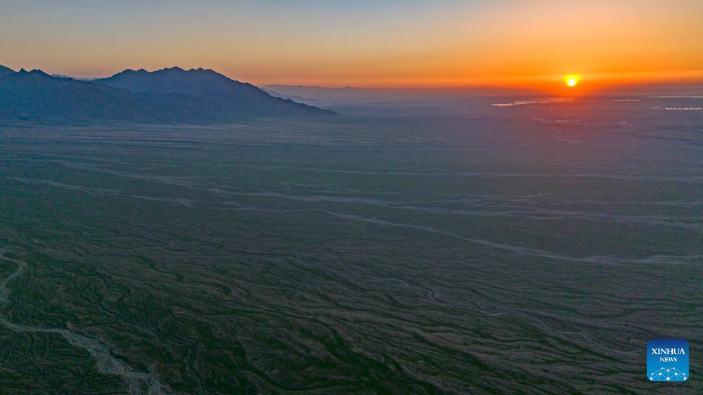 Scenery of Helan Mountain Nature Reserve in China's Ningxia