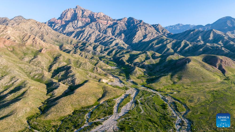 Scenery of Helan Mountain Nature Reserve in China's Ningxia