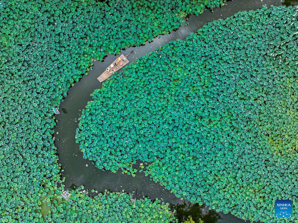 View of Chengkan Village in China's Anhui