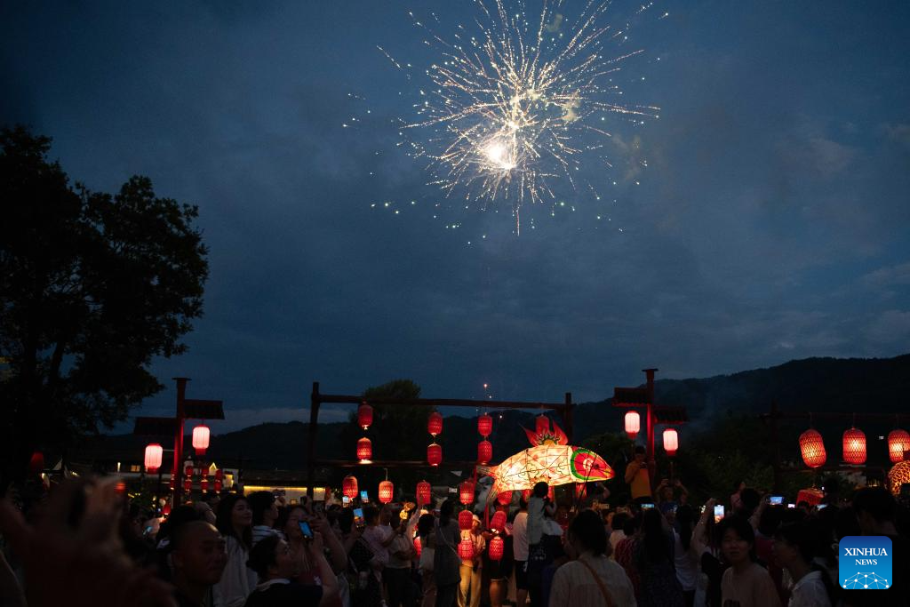 View of Chengkan Village in China's Anhui