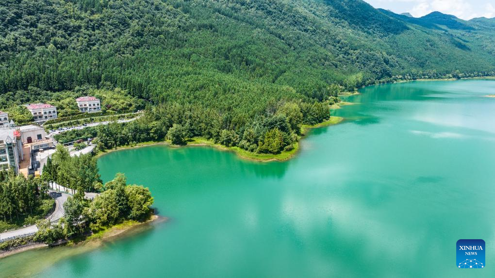 Scenery of Yaochi Park in Liupanshui, China's Guizhou