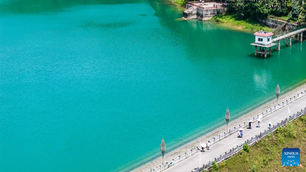 Scenery of Yaochi Park in Liupanshui, China's Guizhou