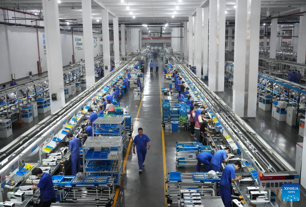 Traditional manufacturer becomes global intelligent manufacturing giant in China's Zhejiang
