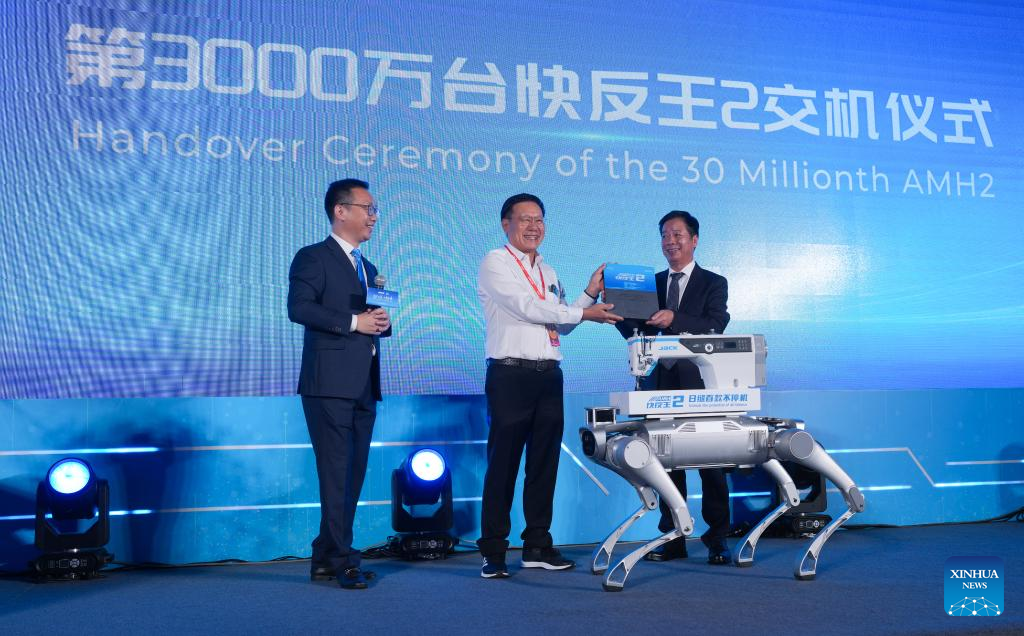 Traditional manufacturer becomes global intelligent manufacturing giant in China's Zhejiang