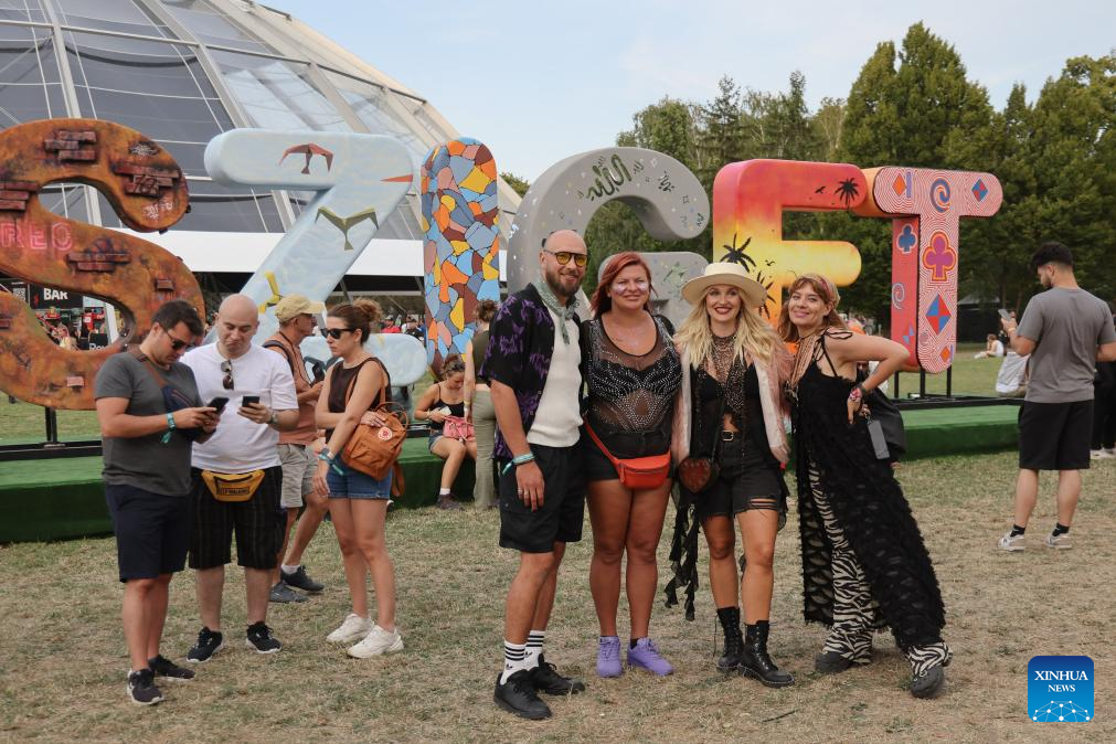 Sziget Festival 2025 in Budapest, Hungary