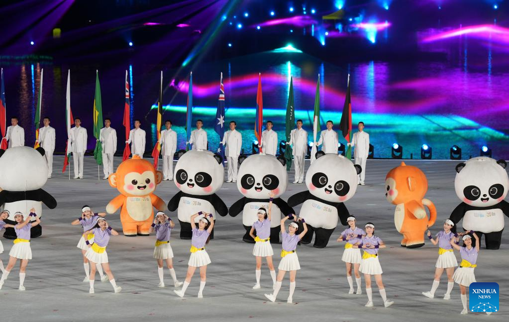 In pics: Opening ceremony of The World Games 2025 in Chengdu