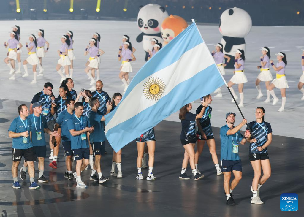 In pics: Opening ceremony of The World Games 2025 in Chengdu