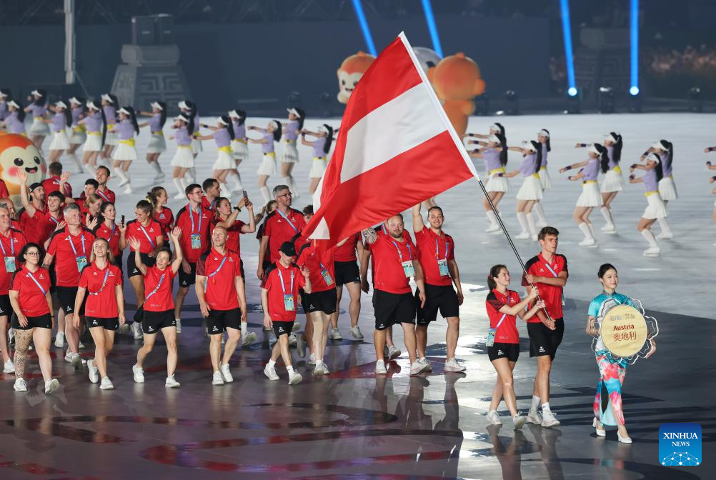 In pics: Opening ceremony of The World Games 2025 in Chengdu