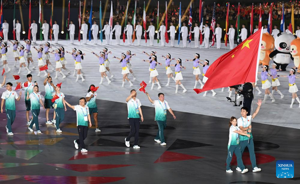 In pics: Opening ceremony of The World Games 2025 in Chengdu