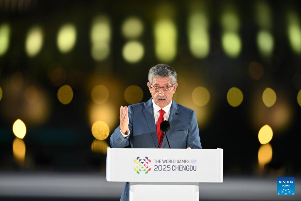 In pics: Opening ceremony of The World Games 2025 in Chengdu
