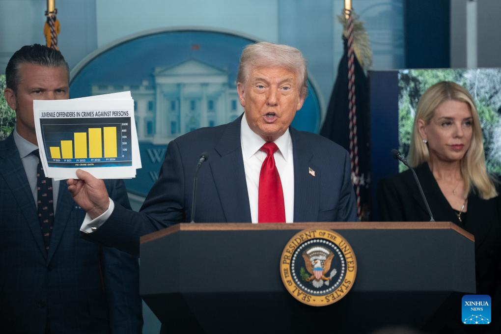 Trump announces deployment of National Guard in Washington, D.C.