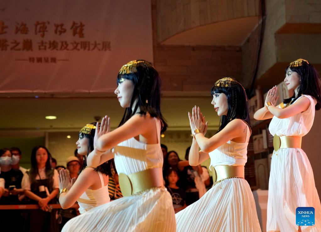 Exhibition on ancient Egyptian civilization opens at Shanghai Museum