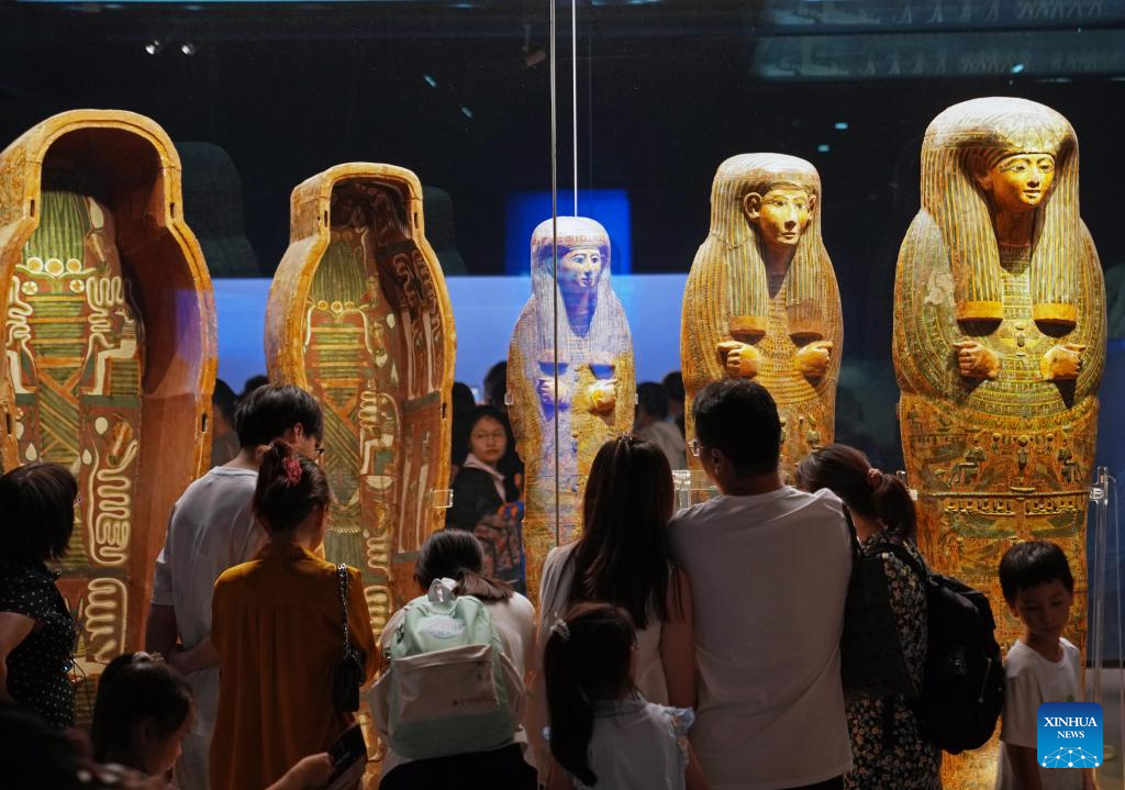 Exhibition on ancient Egyptian civilization opens at Shanghai Museum