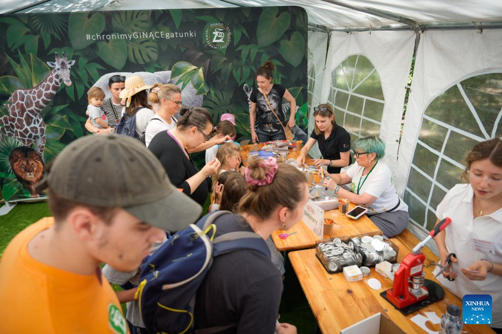 Warsaw Zoo in Poland holds special activities to mark World Elephant Day