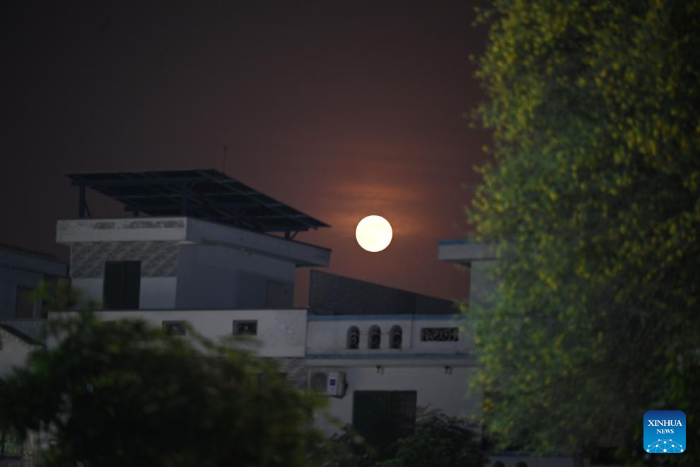 In pics: full moon across world