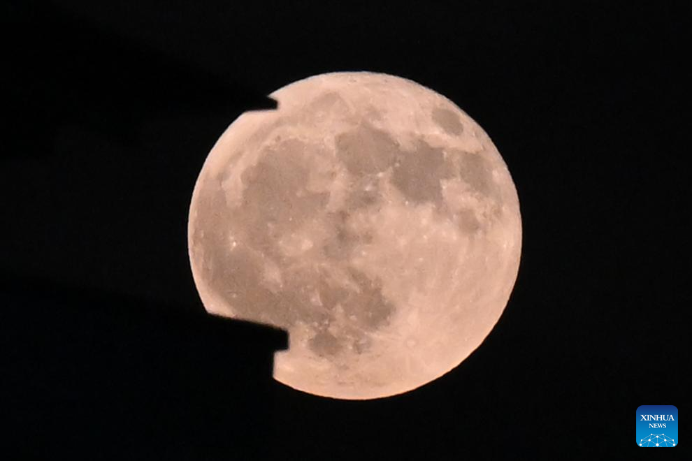 In pics: full moon across world