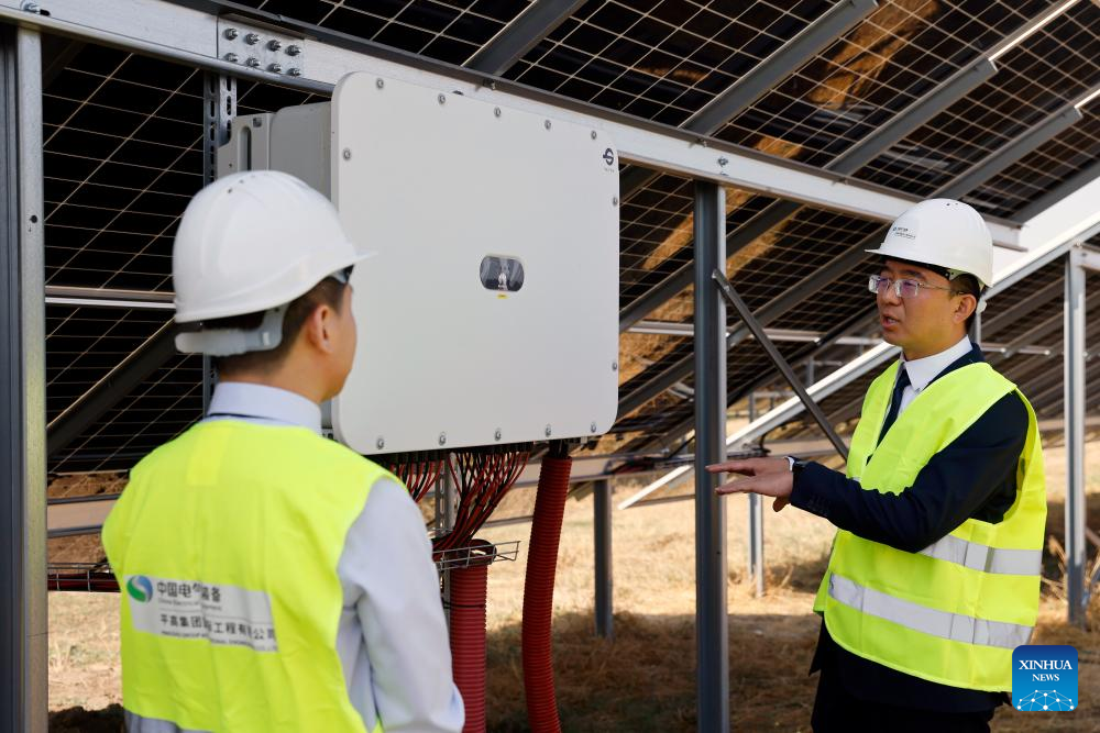 China-built photovoltaic power station completed in Romania