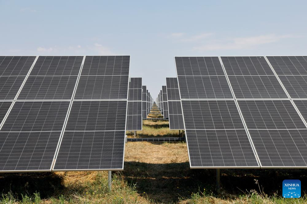 China-built photovoltaic power station completed in Romania