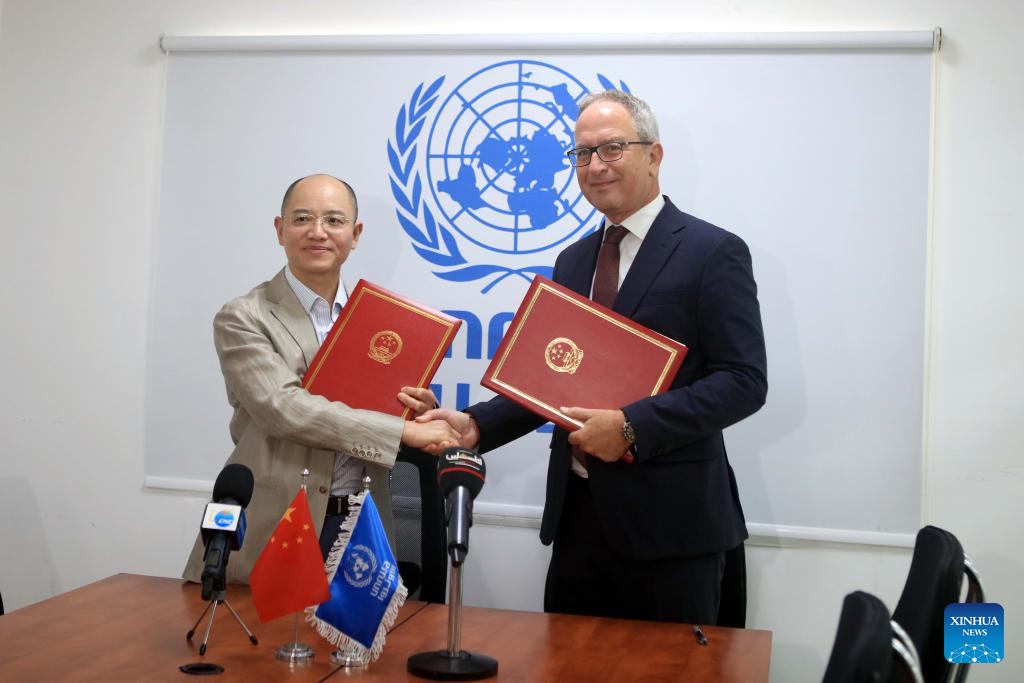 China boosts aid to UN Palestinian refugee agency, urges global backing