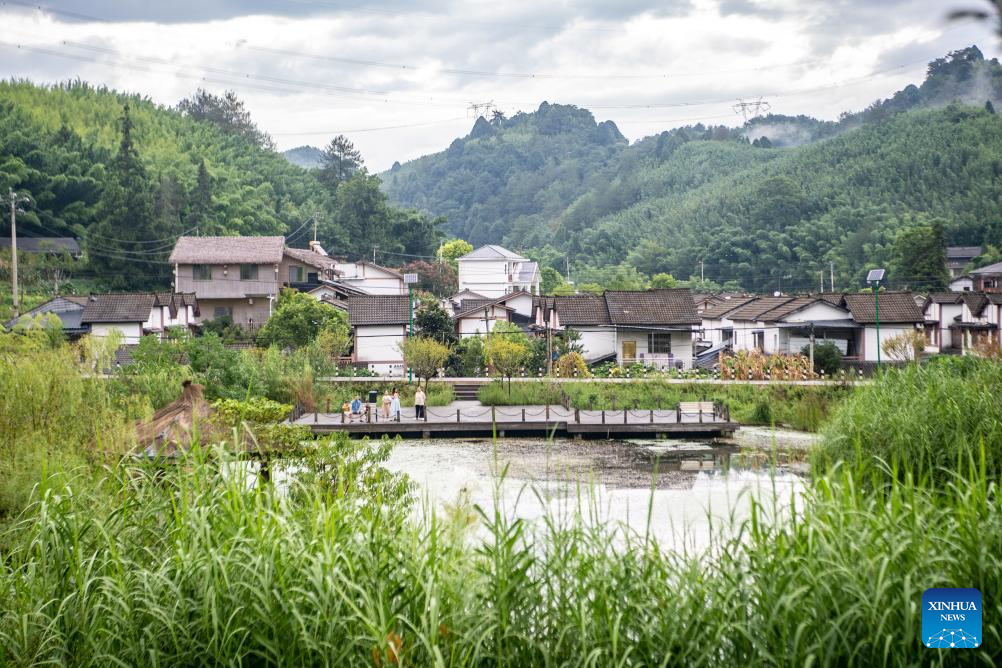 Village in SW China transforms obsolete mining zone into environment-friendly businesses