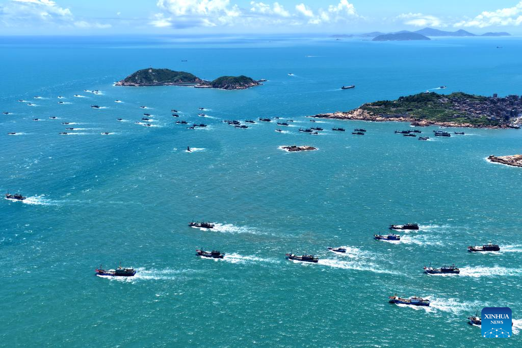 Fishing resumes in Fuzhou, China's Fujian