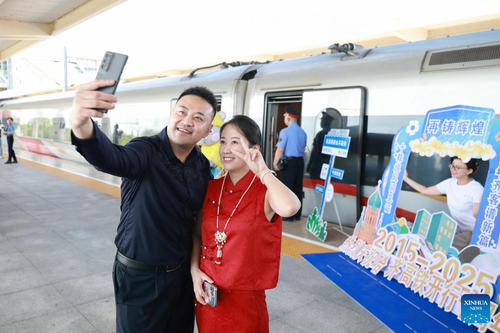 China's northernmost high-speed railway marks its 10th anniversary