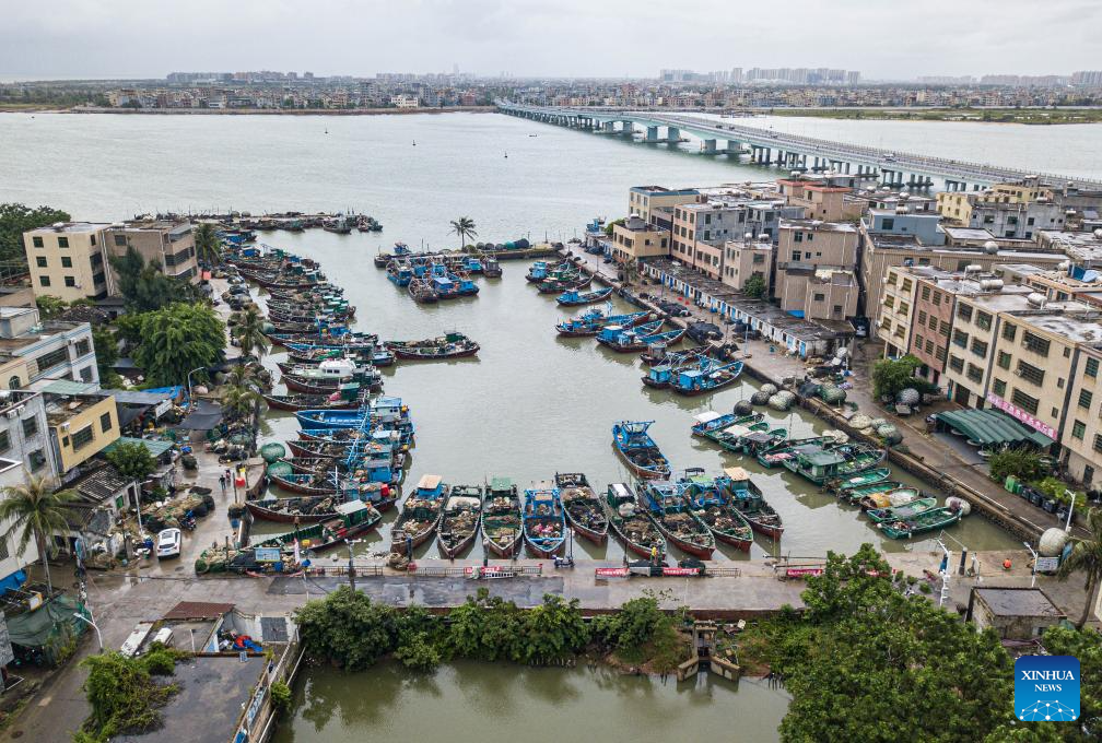 Fishing suspended due to tropical depression in China's Hainan