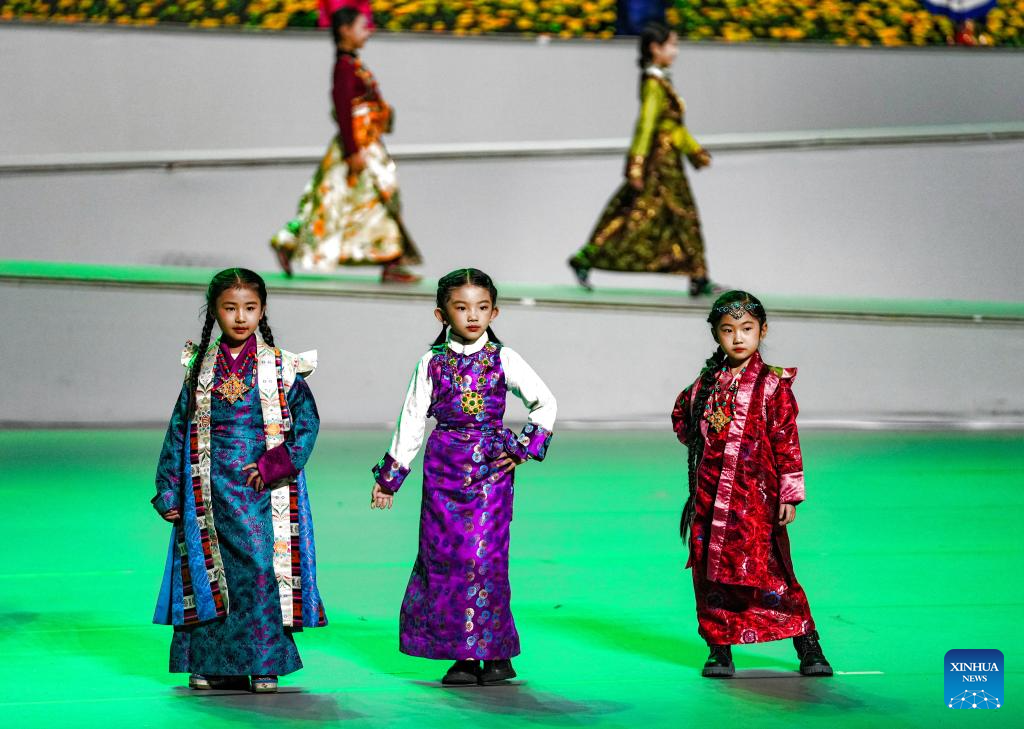Pic story: inheritor of Lhasa costume making technique in China's Xizang