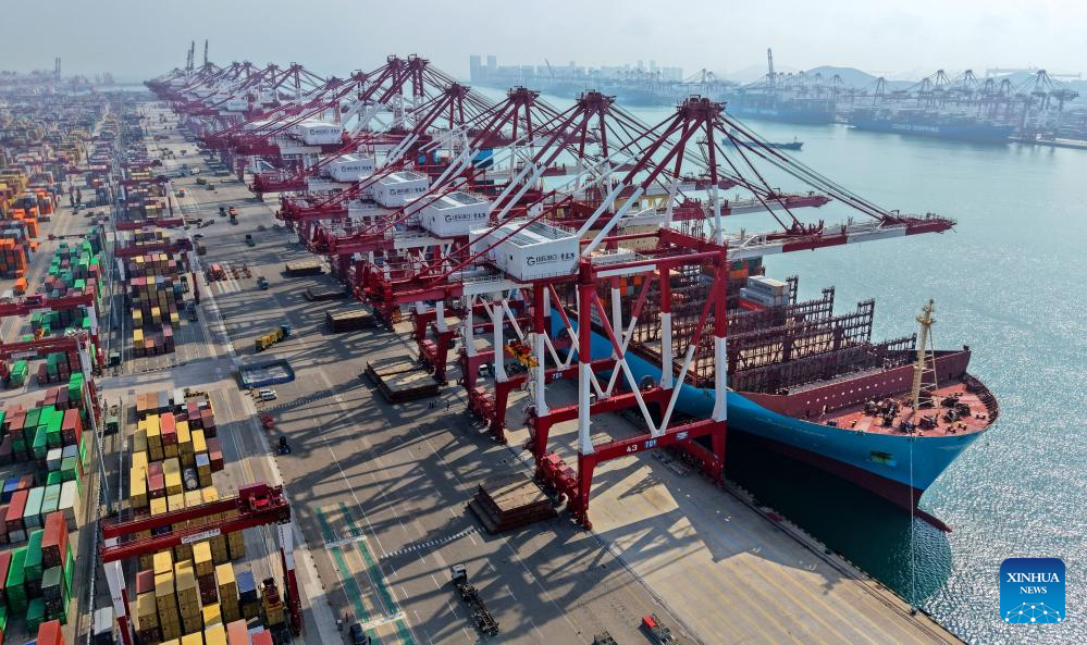 Qingdao Port adds 22 new outbound trade routes this year