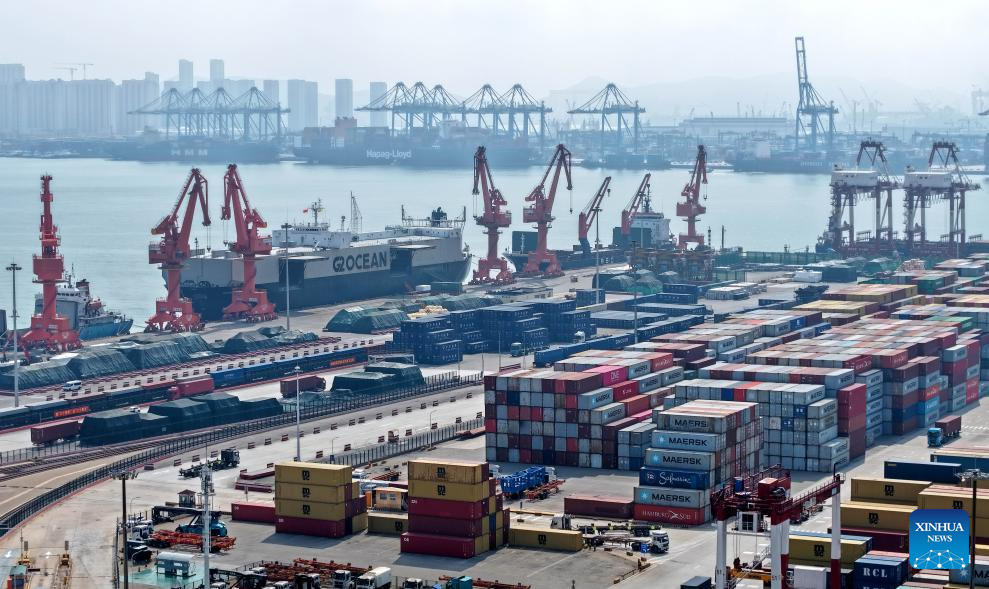 Qingdao Port adds 22 new outbound trade routes this year