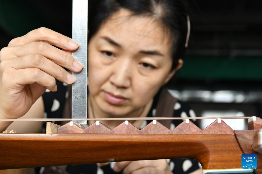 Musical instrument industry developed in Suning County, China's Hebei