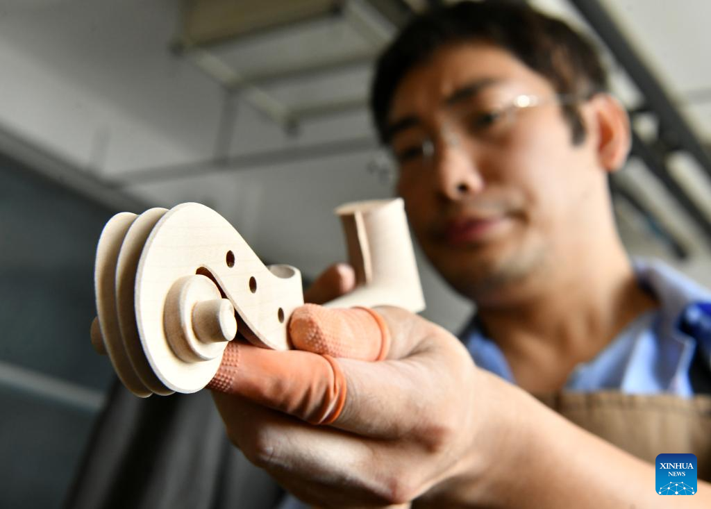 Musical instrument industry developed in Suning County, China's Hebei