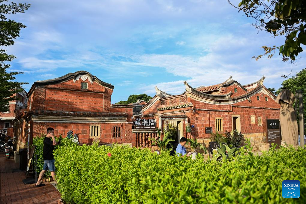 Wulin Village attracts tourists with its unique medley of architectural styles in China's Fujian