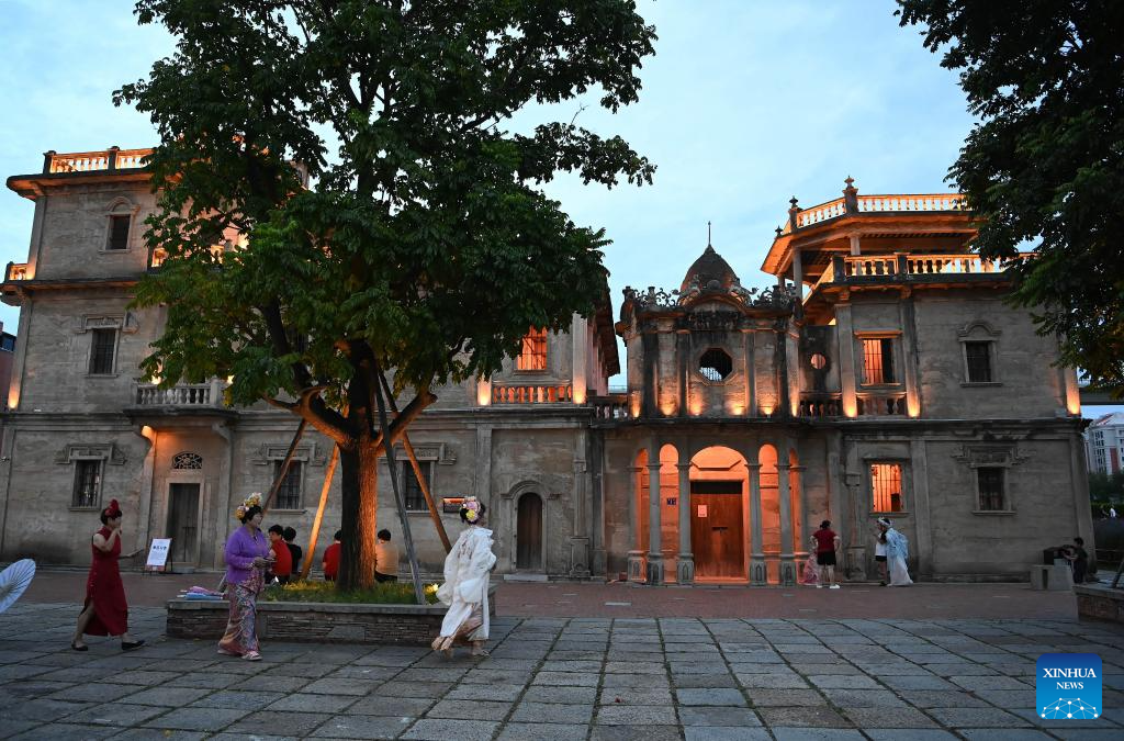 Wulin Village attracts tourists with its unique medley of architectural styles in China's Fujian